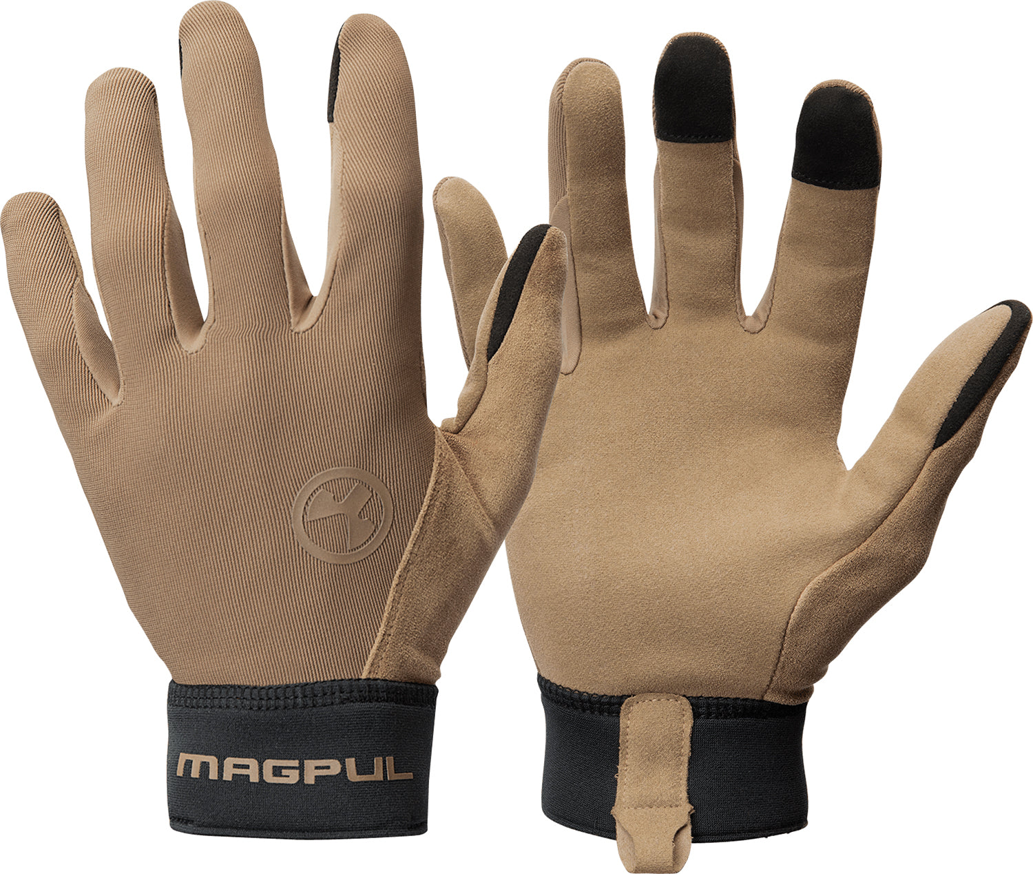 Magpul MAG1014-251 Technical 2.0 Gloves Coyote Touchscreen Synthetic/Suede Medium