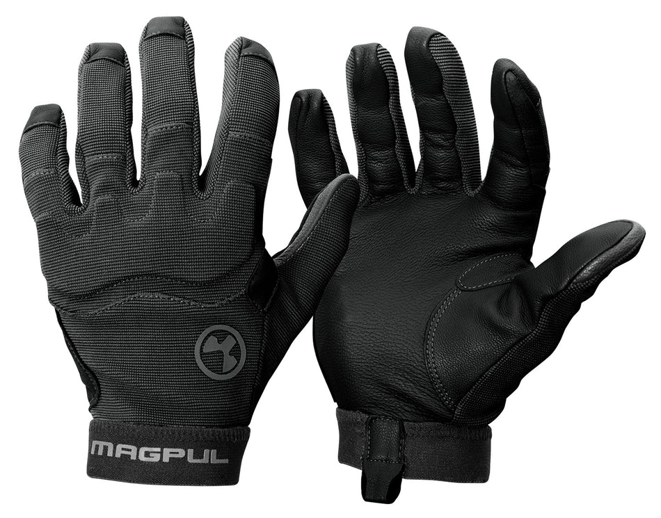Magpul MAG1015-001 Patrol 2.0 Gloves Black Nylon/Leather Medium