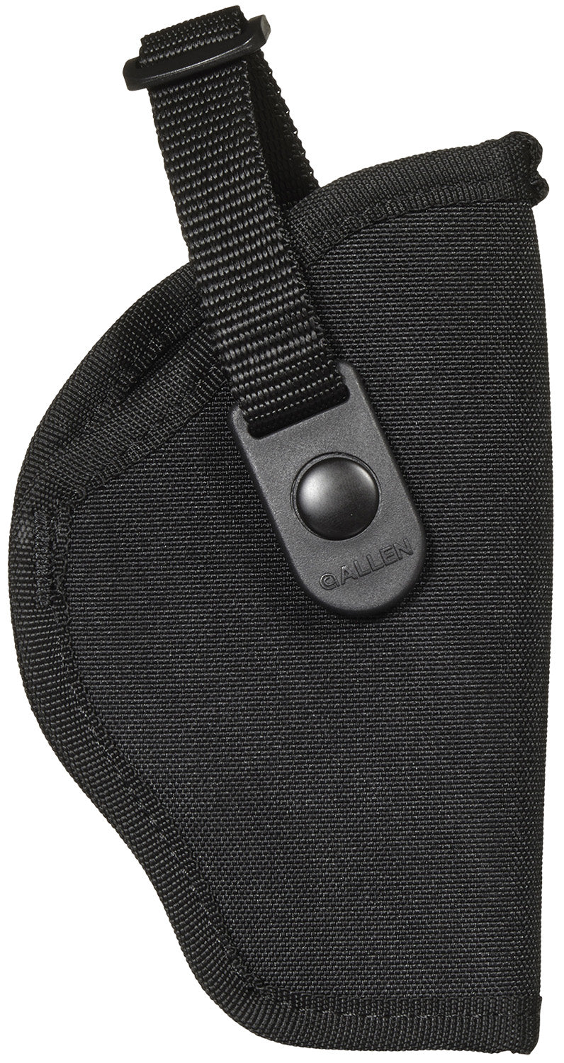 Allen 44807 Cortez OWB, Size 07, Black Polyester, Belt Loop Compatible w/Glock 17/22, Security-9 Right Hand