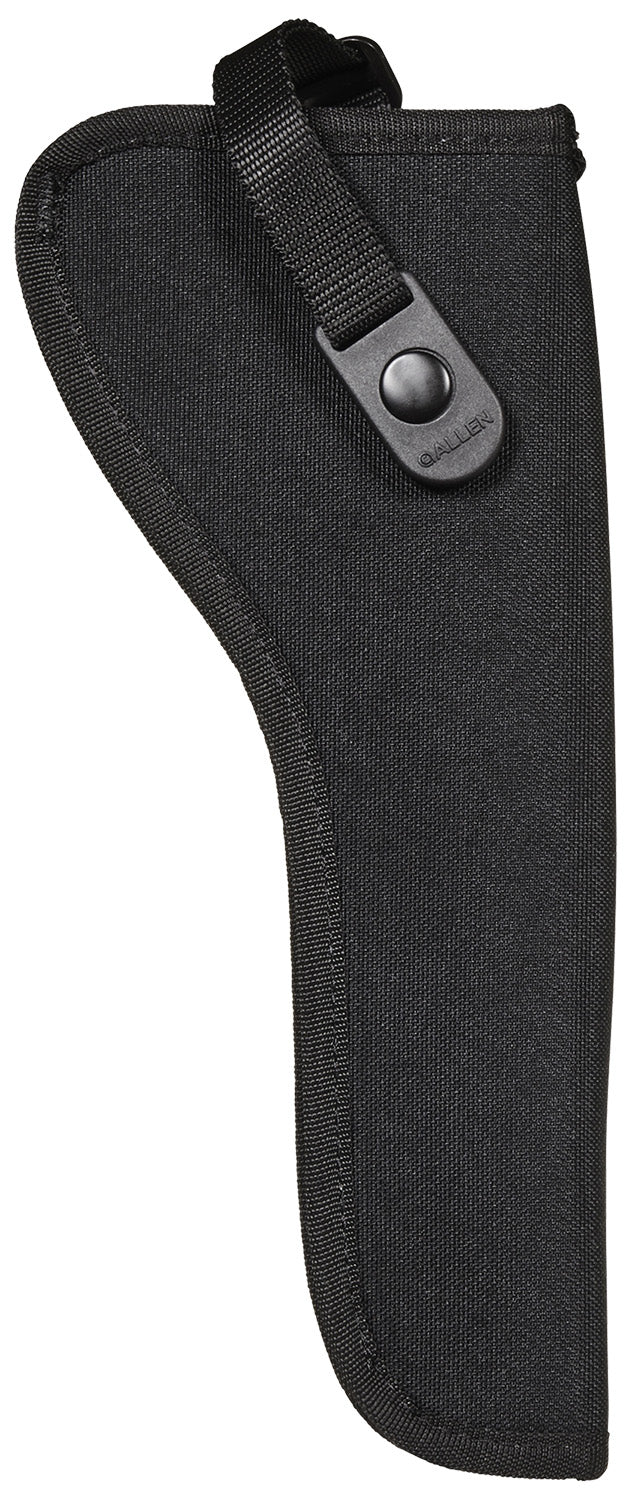 Allen 44810 Cortez Size 10 OWB Style Black Polyester, Adjustable Strap & Belt Loop Mount Type fits 7-8.5" Barrel Medium-Large DA Revolver Right Hand