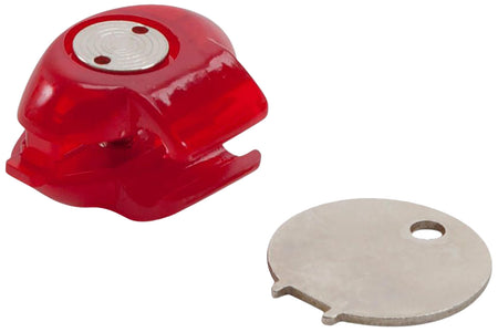Allen 18511 Trigger Lock Open With Key Red Polymer Firearm Fit- Handgun 026509185116