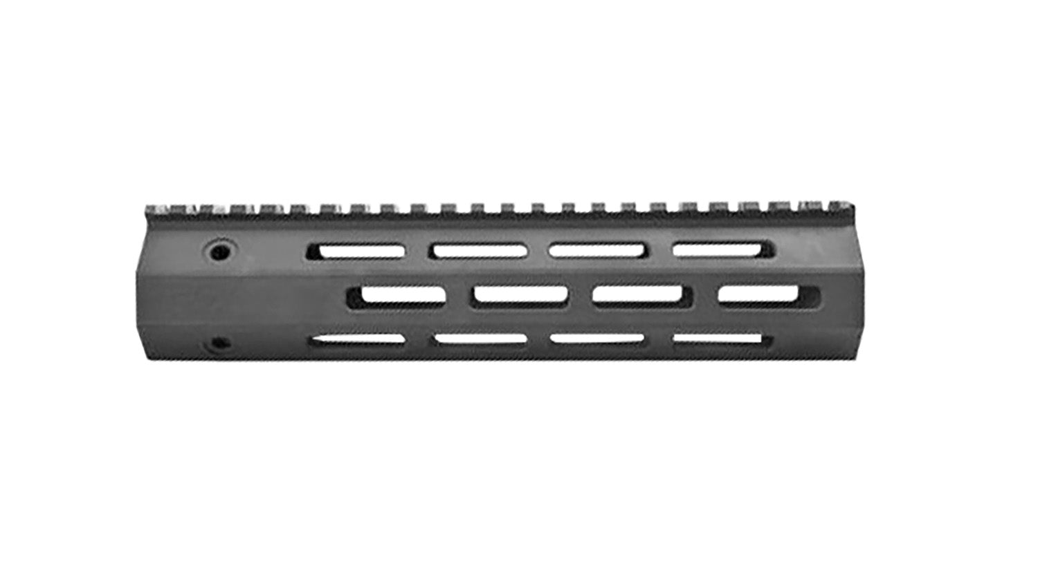 Troy Ind SRAIML190BT00 Battle Rail M-LOK Aluminum Black Anodized 9" for AR-15, M16