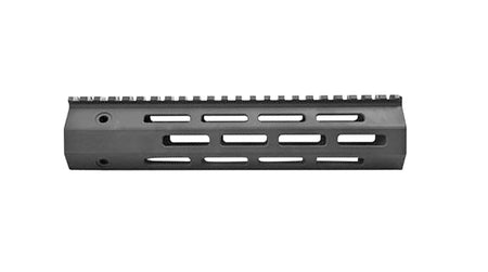 Troy Ind SRAIML190BT00 Battle Rail M-LOK Aluminum Black Anodized 9" for AR-15, M16
