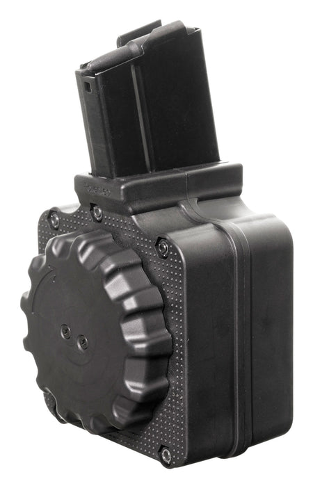 ProMag DRMA2 Standard 50rd Drum 308 Win/7.62x51mm NATO Fits Springfield M1A/M14 Black DuPont Zytel Polymer