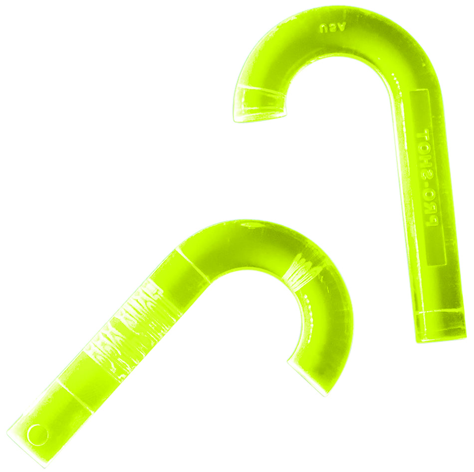 Pro-Shot BLGREEN2PK UV Bore Light .22 Cal/ 9mm & Up Rifle/Pistol Fiber Optic Illuminator Neon Green 2 Pack