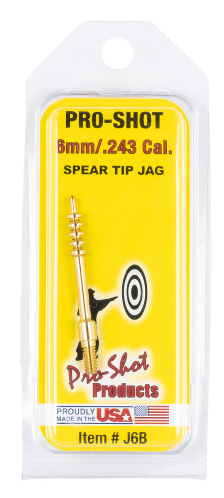 Pro-Shot J6B Jag 6mm Rifle #8-32 Thread Spear Tip Brass