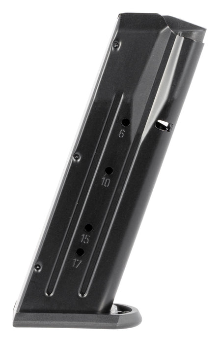 Mec-Gar MGWIT9LFAFC Standard 17rd 9mm Luger Fits Tanfoglio Witness Large Frame Blued w/Anti-Friction Coating Carbon Steel