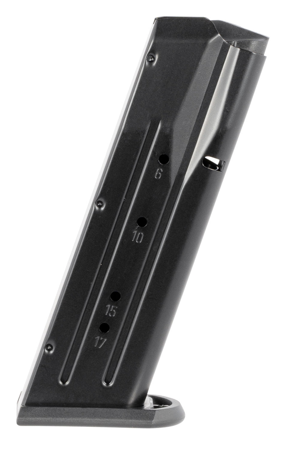 Mec-Gar MGWIT9LFAFC Standard 17rd 9mm Luger Fits Tanfoglio Witness Large Frame Blued w/Anti-Friction Coating Carbon Steel