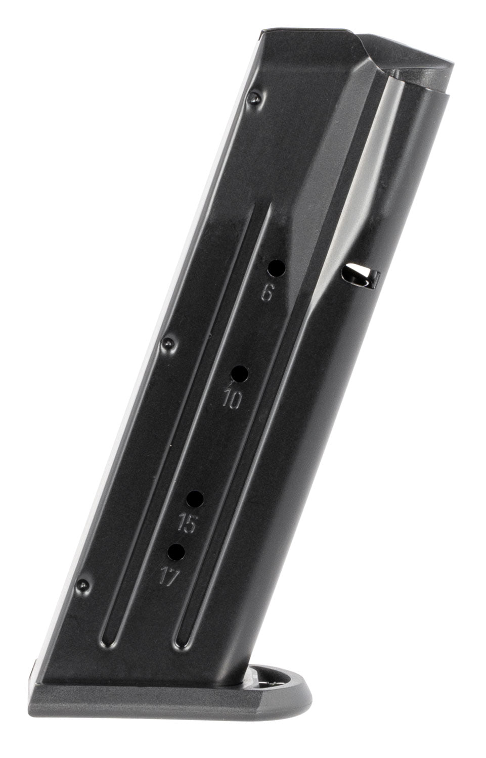 Mec-Gar MGWIT9LFAFC Standard 17rd 9mm Luger Fits Tanfoglio Witness Large Frame Blued w/Anti-Friction Coating Carbon Steel