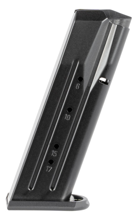 Mec-Gar MGWIT38LFAFC Standard Blued w/ Anti-Friction Coating Detachable 17rd 38 Super for Tanfoglio Witness Large Frame