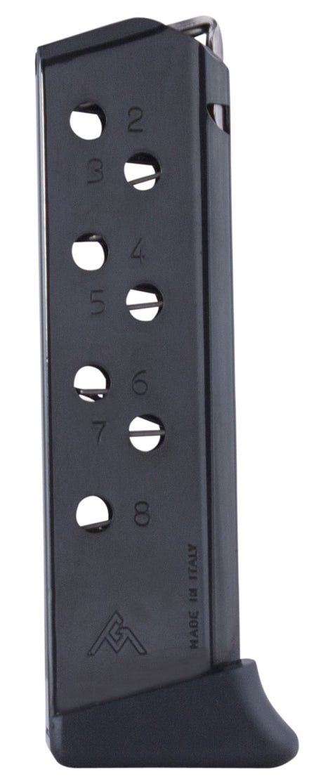 Mec-Gar MGWPP32FRB Standard 8rd Detachable w/Finger Rest 32 ACP Fits Walther PP Blued Carbon Steel