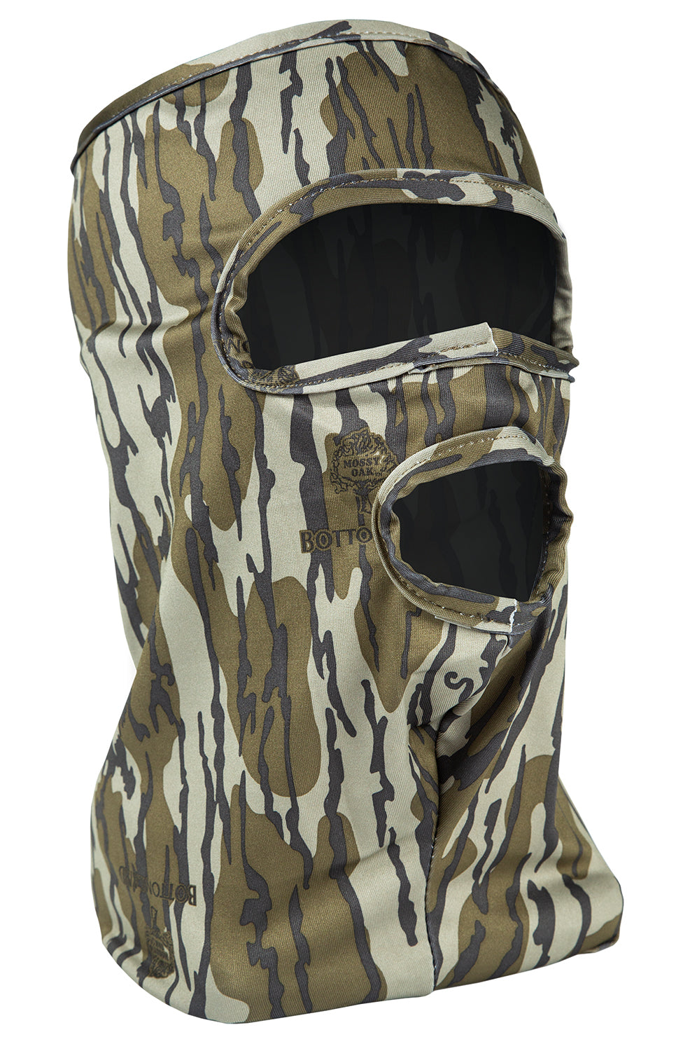 Primos PS6665 Stretch Fit Mossy Oak Original BottomLand Neoprene 3/4 Face Mask OSFA