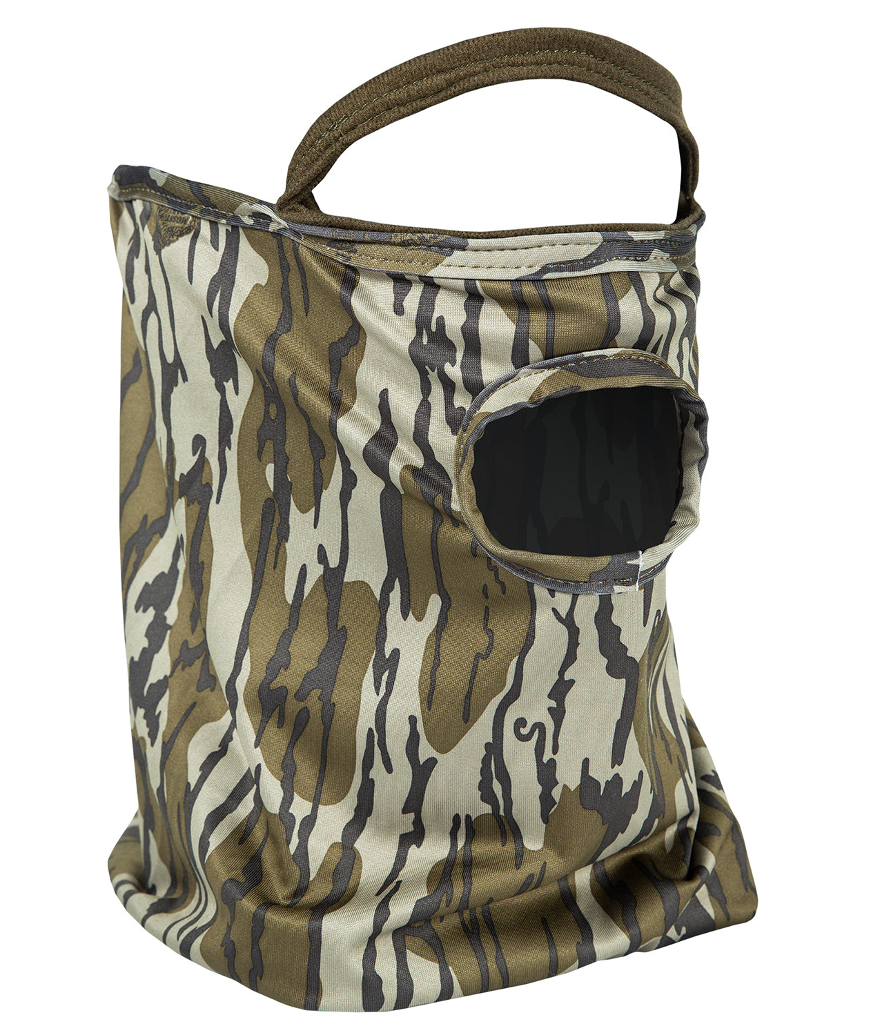 Primos PS6664 Stretch Fit Mossy Oak Original BottomLand Neoprene 1/2 Face Mask OSFA