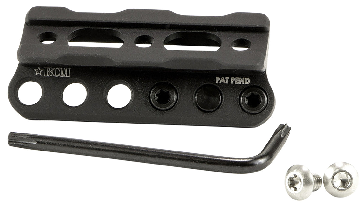 BCM SLMKM Modular Scout Light Mount Keymod Black Aluminum