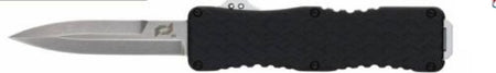 SCHRADE KNIFE UPROAR D/A OTF 3" D2 BAYONET POINT BLACK