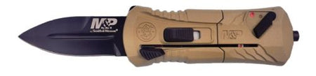 S&W M&P OTF COMPACT 1.9" SPEAR POINT BLACK/FDE