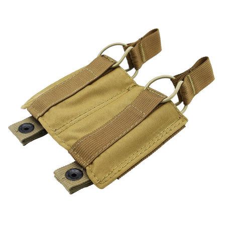Tacshield T3607CY Speed Load Double Pistol Double Coyote 1000D Nylon