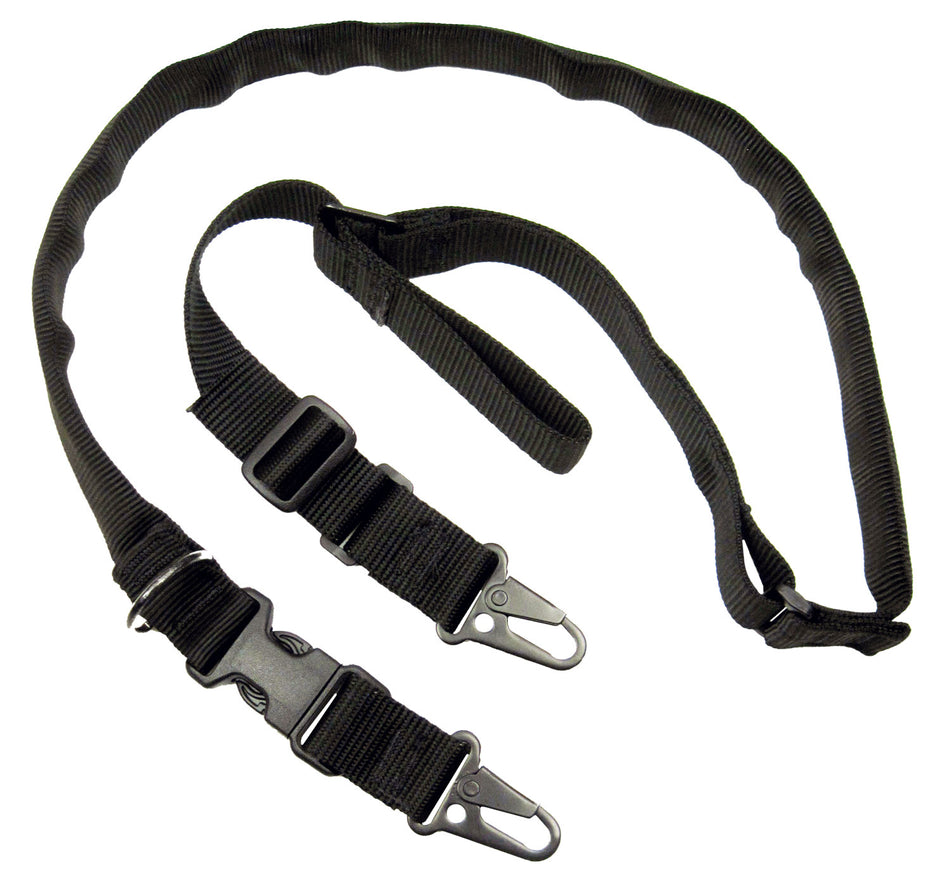 Tacshield T6030BK Warrior 2-in-1 Sling Black Webbing Padded Fast Adjust Rifle/Shotgun