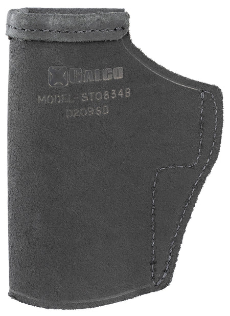 Galco STO834B Stow-N-Go IWB Black Leather Compatible w/ Glock 48/48 MOS/S&W M&P Shield EZ Belt Clip Mount Right Hand