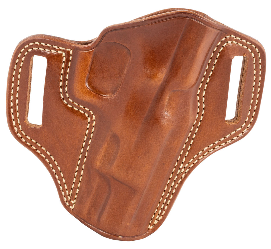 Galco CM222 Combat Master OWB Tan Leather Belt Slide Fits CZ 75B Right Hand