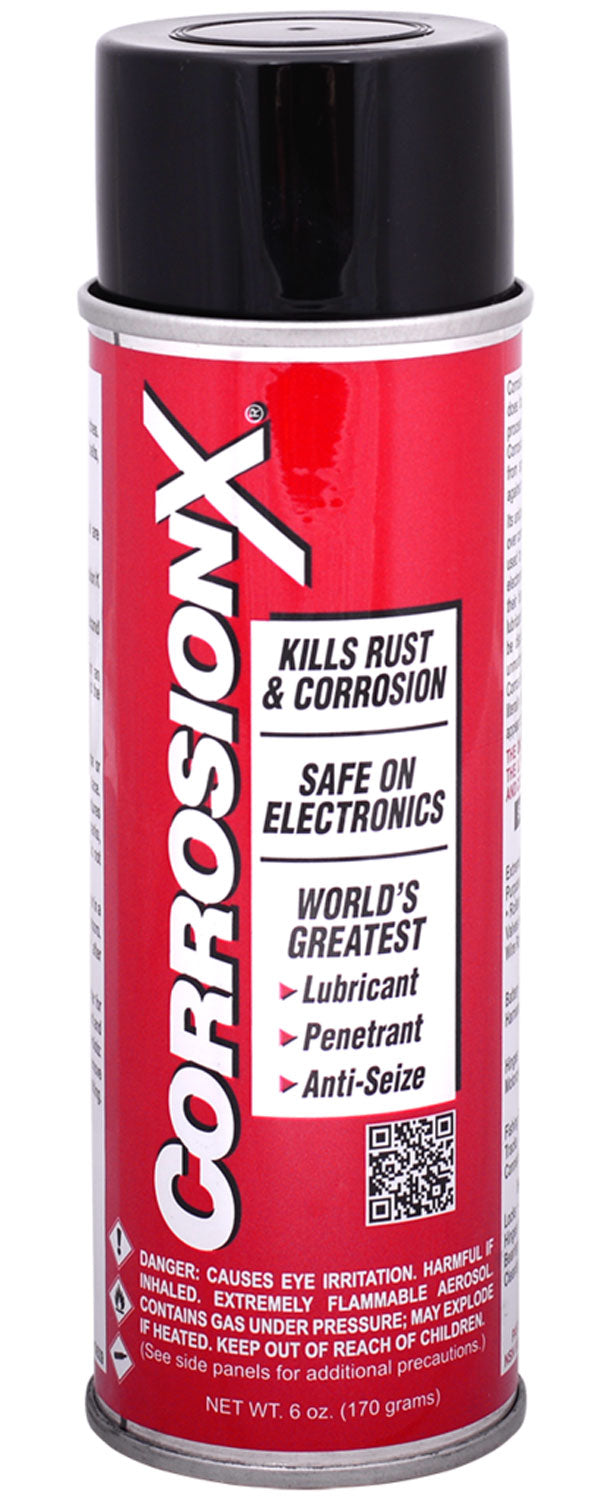 Corrosion Technologies 90101 CorrosionX Cleans, Lubricates, Prevents Rust & Corrosion 6 oz Aerosol