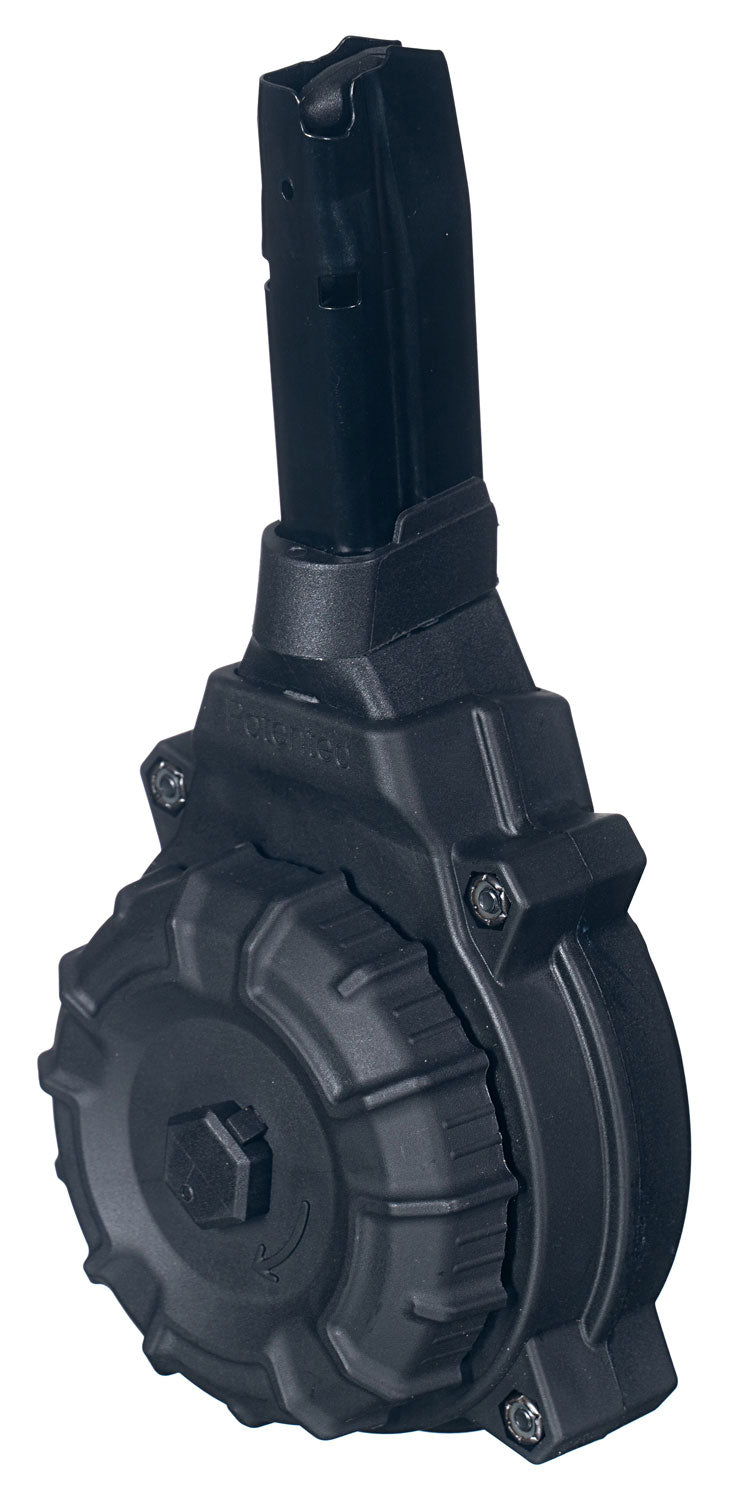 ProMag DRMA32 Standard 50rd Drum 9mm Luger Fits Sig P365/P365XL Black DuPont Zytel Polymer