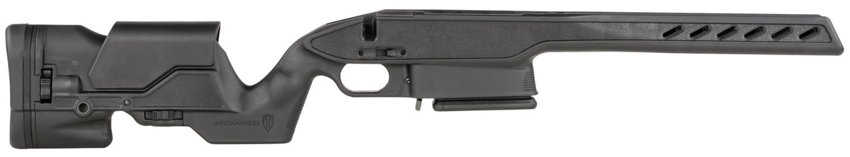 Archangel AAS111SLA Precision Black Synthetic Aluminum Pillar Bedded Fits Savage 110/111 Long Action Right Hand