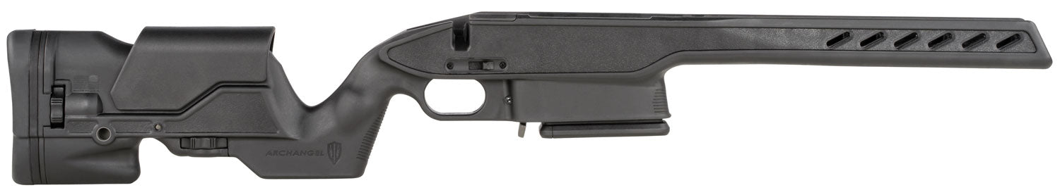Archangel AAS111SLA Precision Black Synthetic Aluminum Pillar Bedded Fits Savage 110/111 Long Action Right Hand