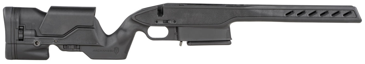Archangel AAS111MLA Precision Elite Stock Black Synthetic Aluminum Pillar Bedded for Savage 110/111 Long Action Magnum Caliber