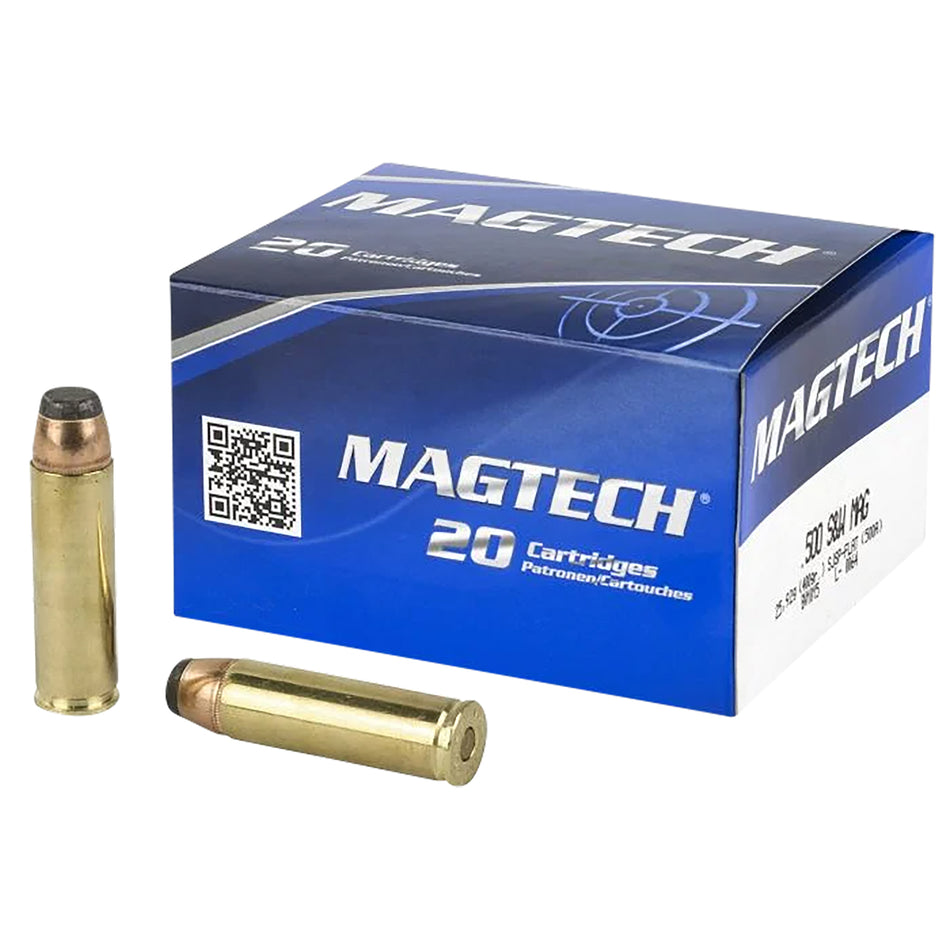 Magtech .500 S&W Mag Sport Shooting 400gr SJSP Flat Ammo