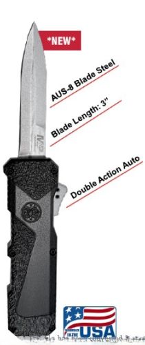 S&W M&P H.R.T. OTF 3" SPEAR POINT M&P 2.0 TEXTURE SS/BLACK