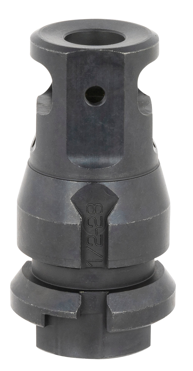 Dead Air DA109 KeyMount Muzzle Brake Black with 1/2"-28 tpi Threads & 2.60" OAL for Sandman Series, KeyMo Equipped Nomad-30 & Primal Suppressors
