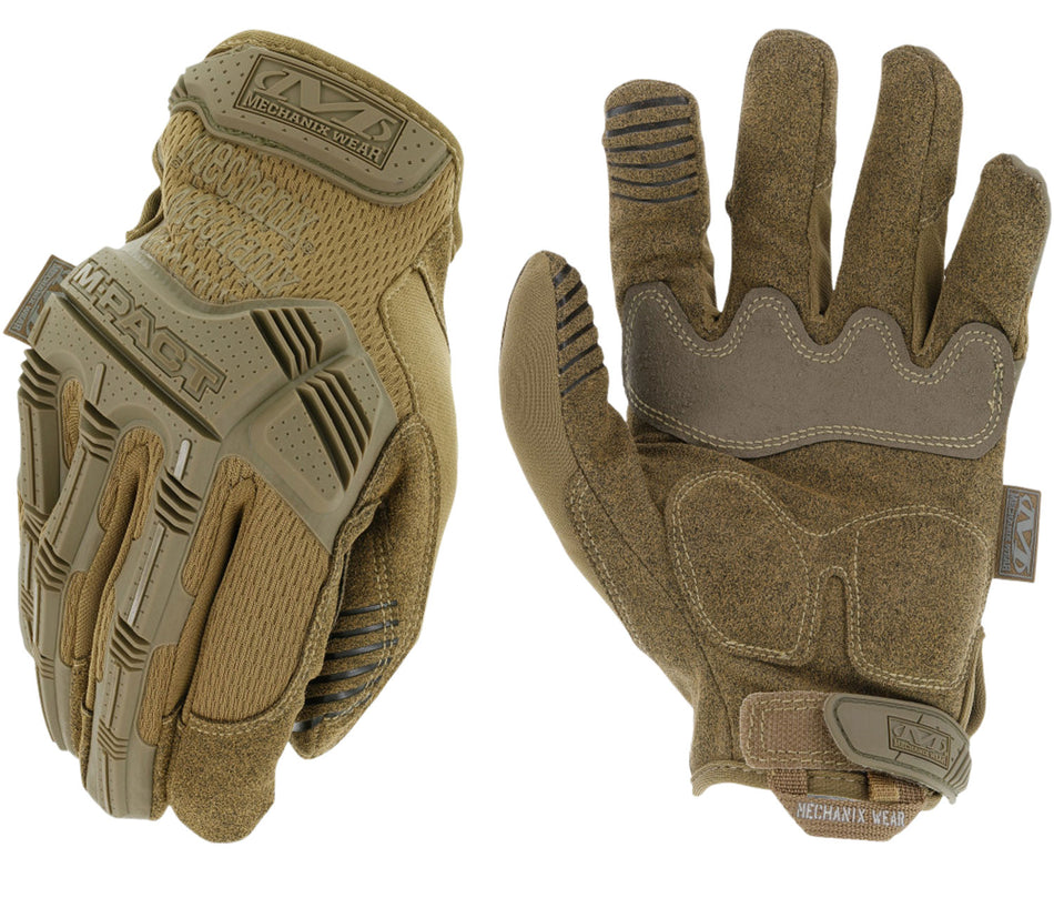 Mechanix Wear MPT72012 M-Pact Coyote Synthetic Leather 2XL TPR Closure