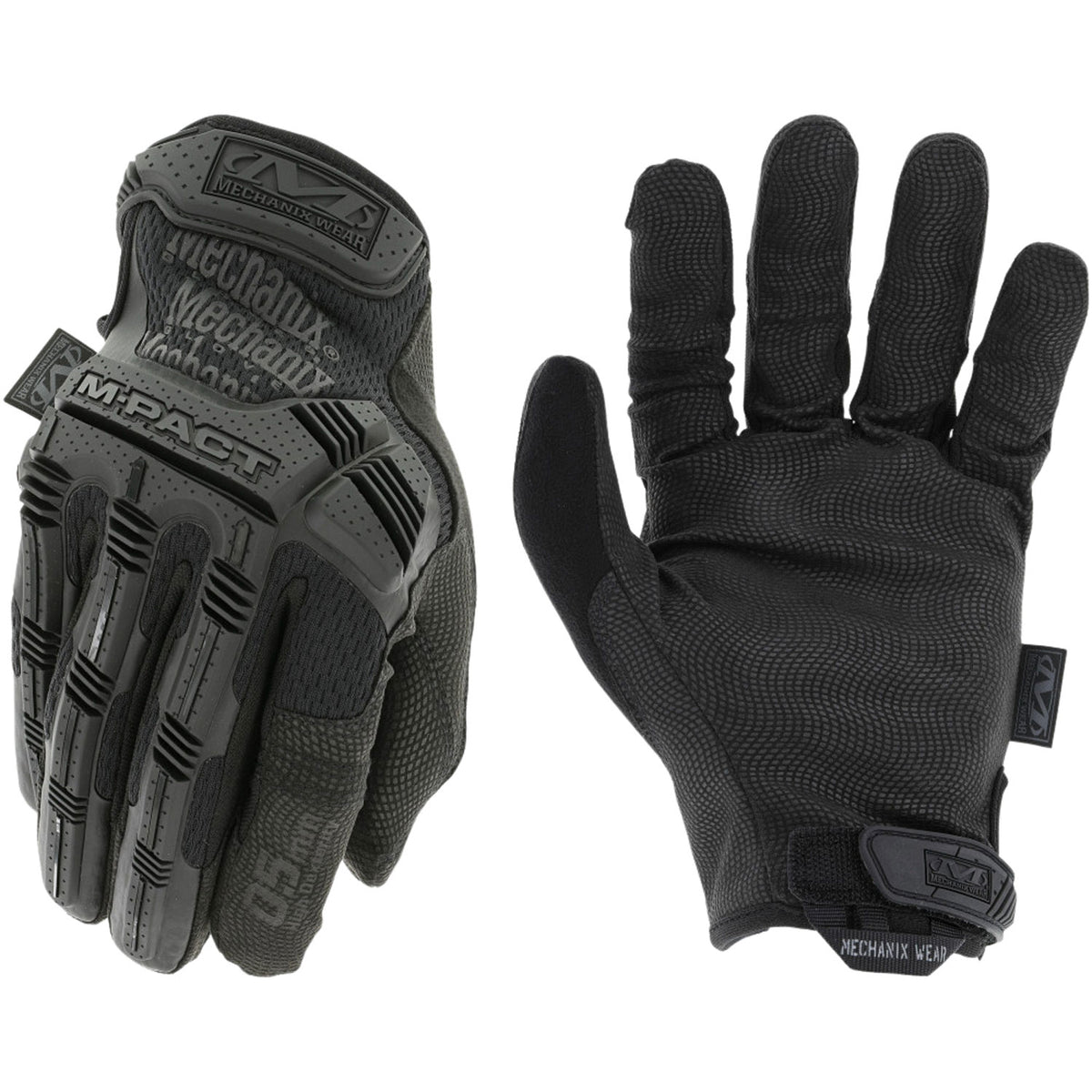 Mechanix Wear MPSD-55-010 M-Pact Black Touchscreen Suede Large