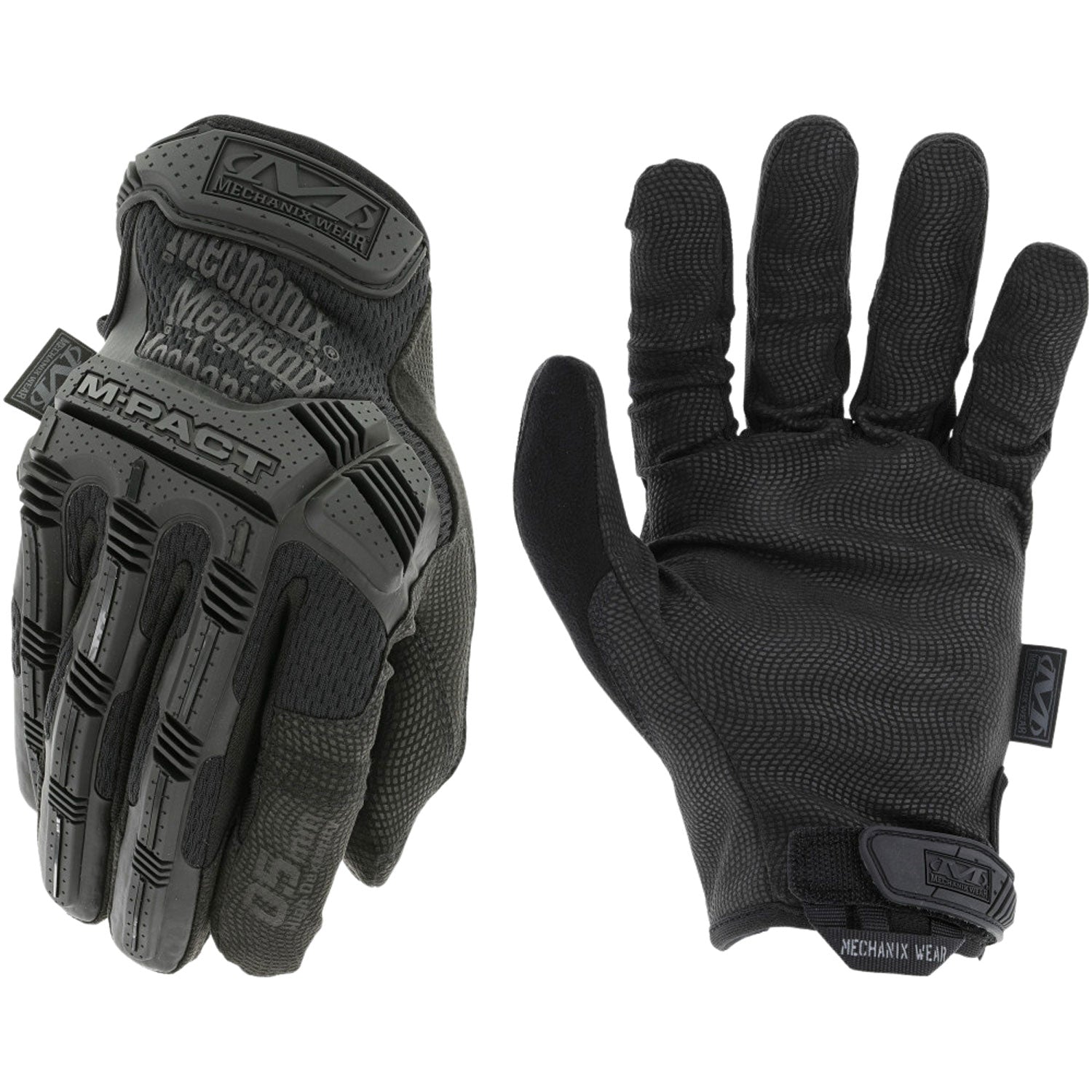Mechanix Wear MPSD-55-010 M-Pact Black Touchscreen Suede Large