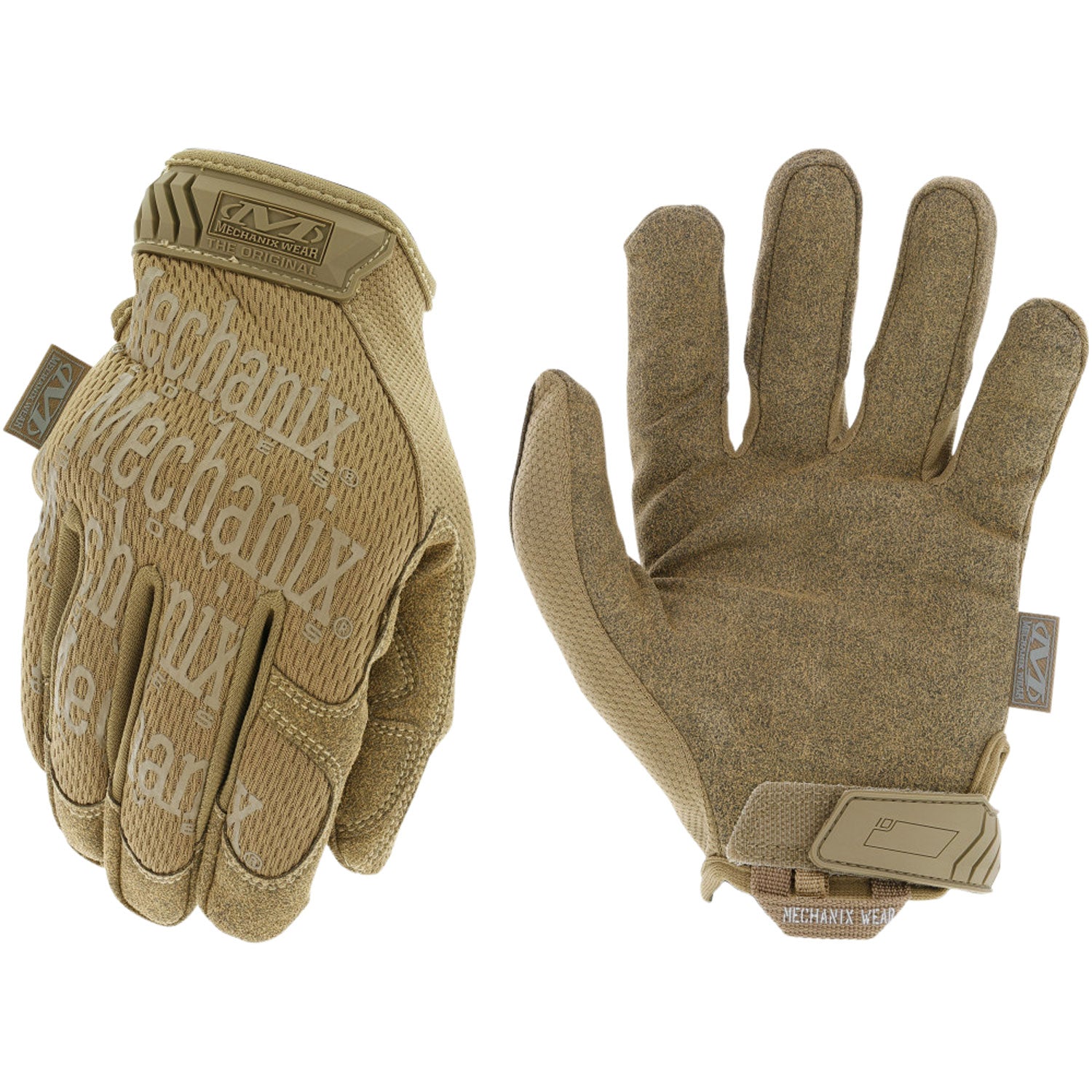 Mechanix Wear MG72012 Original Coyote Synthetic Leather 2XL Velcro Closure