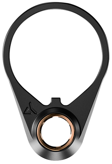 Radian Weapons R0078 Ultralight QD End Plate Fits AR-15/M16, Billet 6061-T6 Aluminum w/Titanium QD Swivel Cup, Black Anodized Finish