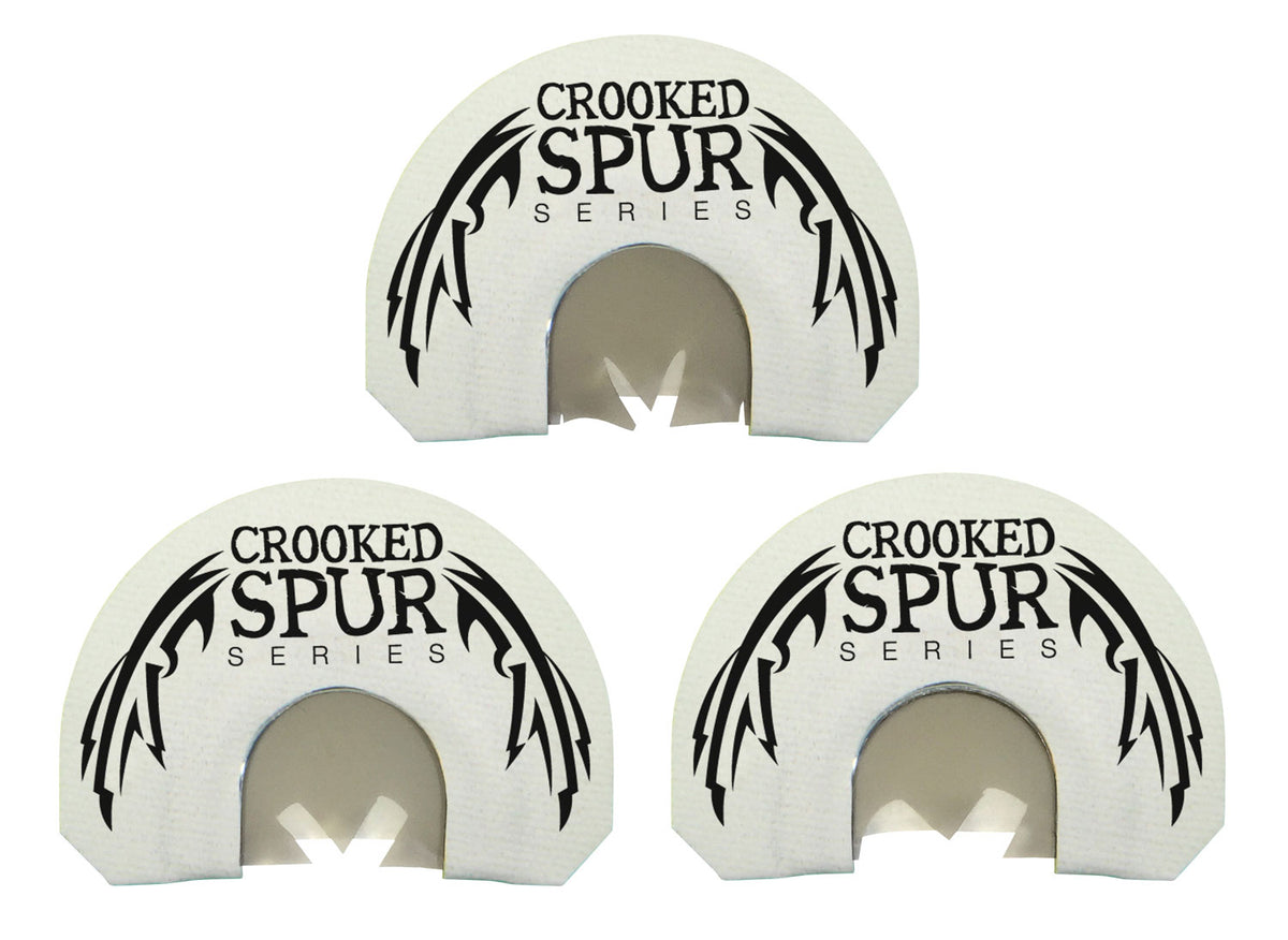 Foxpro CSGSCOMBO Crooked Spur Ghost Spur Combo Diaphragm Call, Attracts Turkey, Triple Prophylactic Reeds