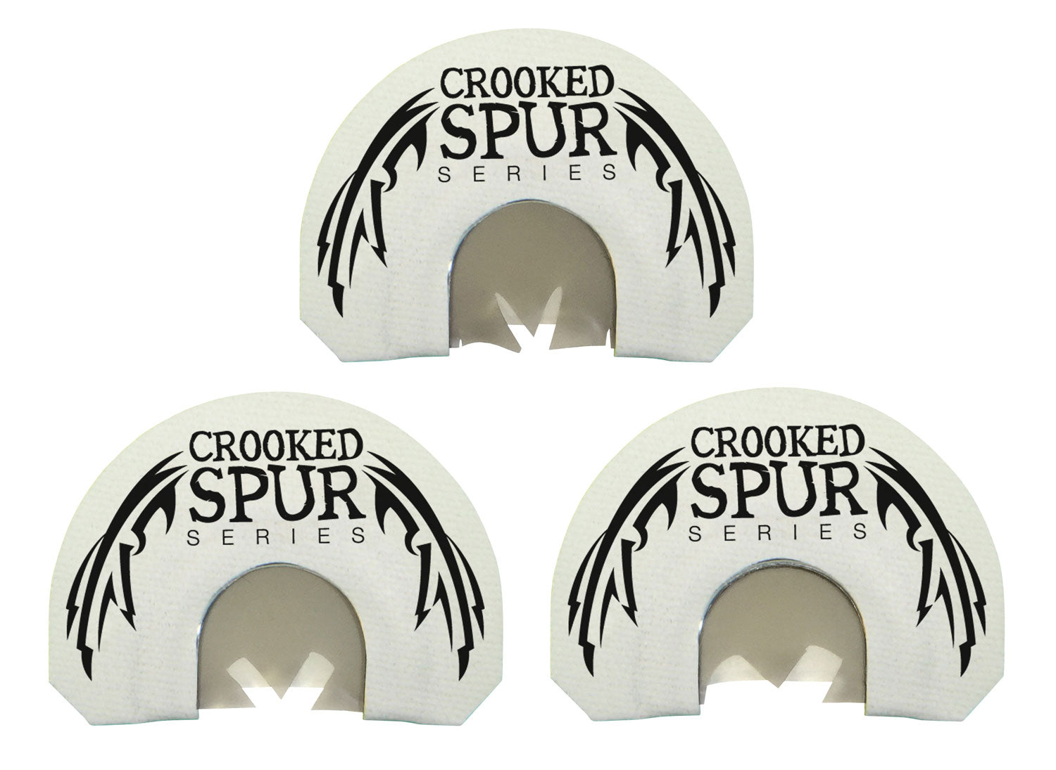 Foxpro CSGSCOMBO Crooked Spur Ghost Spur Combo Diaphragm Call, Attracts Turkey, Triple Prophylactic Reeds
