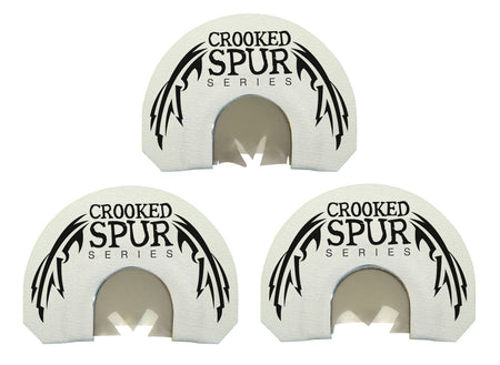Foxpro CSGSCOMBO Crooked Spur Ghost Spur Combo Diaphragm Call, Attracts Turkey, Triple Prophylactic Reeds