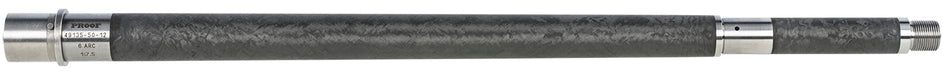 Proof Research 128657 AR-Style Barrel 6mm ARC 16" Black Carbon Fiber Finish 416R Stainless Steel Material Rifle Length with Threading & .750" Gas Journal Diameter for AR-Platform