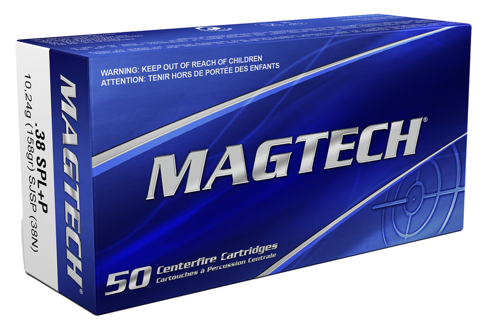 Magtech .38 Special Range/Training 158gr JSP Ammo