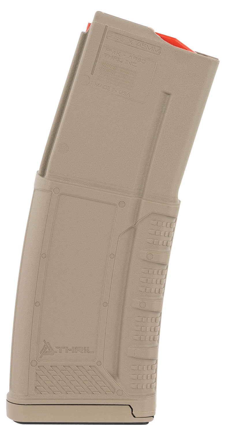 Thril PMXAR30DE PMX 30rd 5.56x45mm Fits AR-15/M4 Flat Dark Earth Polymer