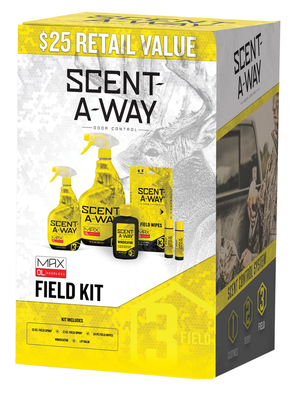 Scent-A-Way 100098 Max Field Kit Odor Eliminator Odorless Scent