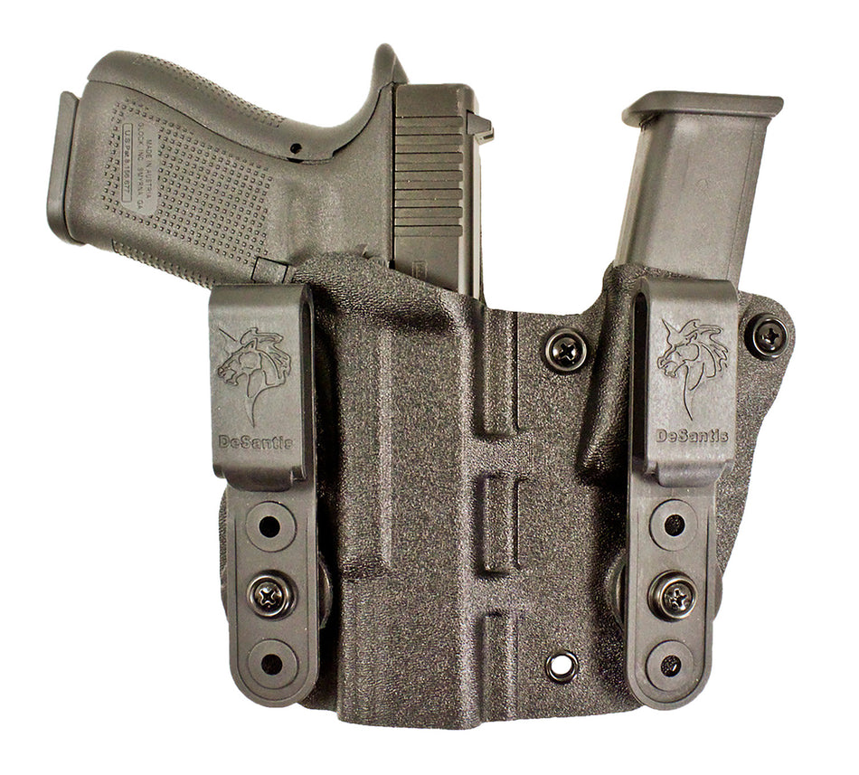 DeSantis Gunhide 160KA8BZ0 Hidden Truth AIWB Black Kydex Belt Clip Fits Glock 43/43X Right Hand
