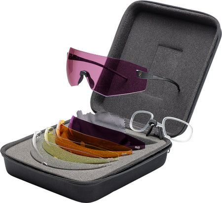 BROWNING COMP SERIES SHOOTING GLASSES W/5 LENSES & CASE