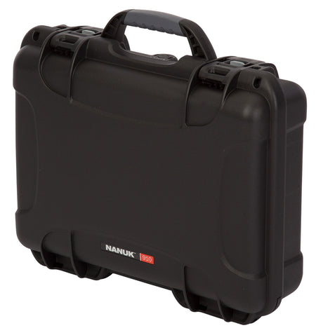 Nanuk 910GLOCK1 910 Black Polymer Compatible w/Glock Holds 2