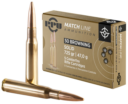 Prvi Partizan .50 BMG Match 725gr FMJ Ammo