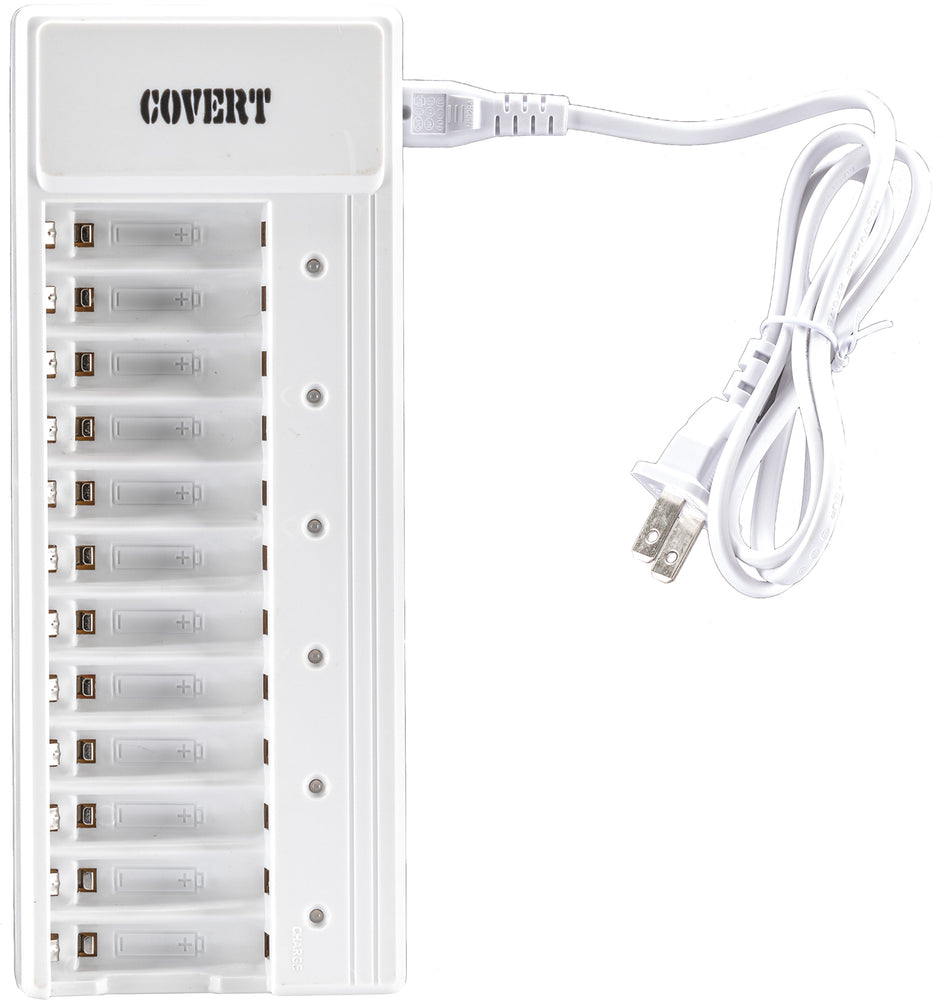 Covert Scouting Cameras 2038 Rapid Charger 12 Bay AA