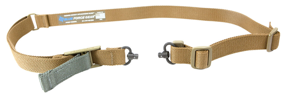 Blue Force Gear VCAS2TO1RED125AACB Vickers 221 Coyote Tan Cordura One-Two Point AR Platform